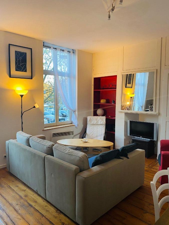 Appartement T2 Sur La Place Du Marche De Wazemmes Lille Exteriör bild